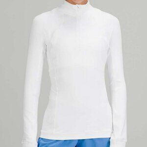 Lululemon It's Rulu Run 1/2 Half Zip White - Used